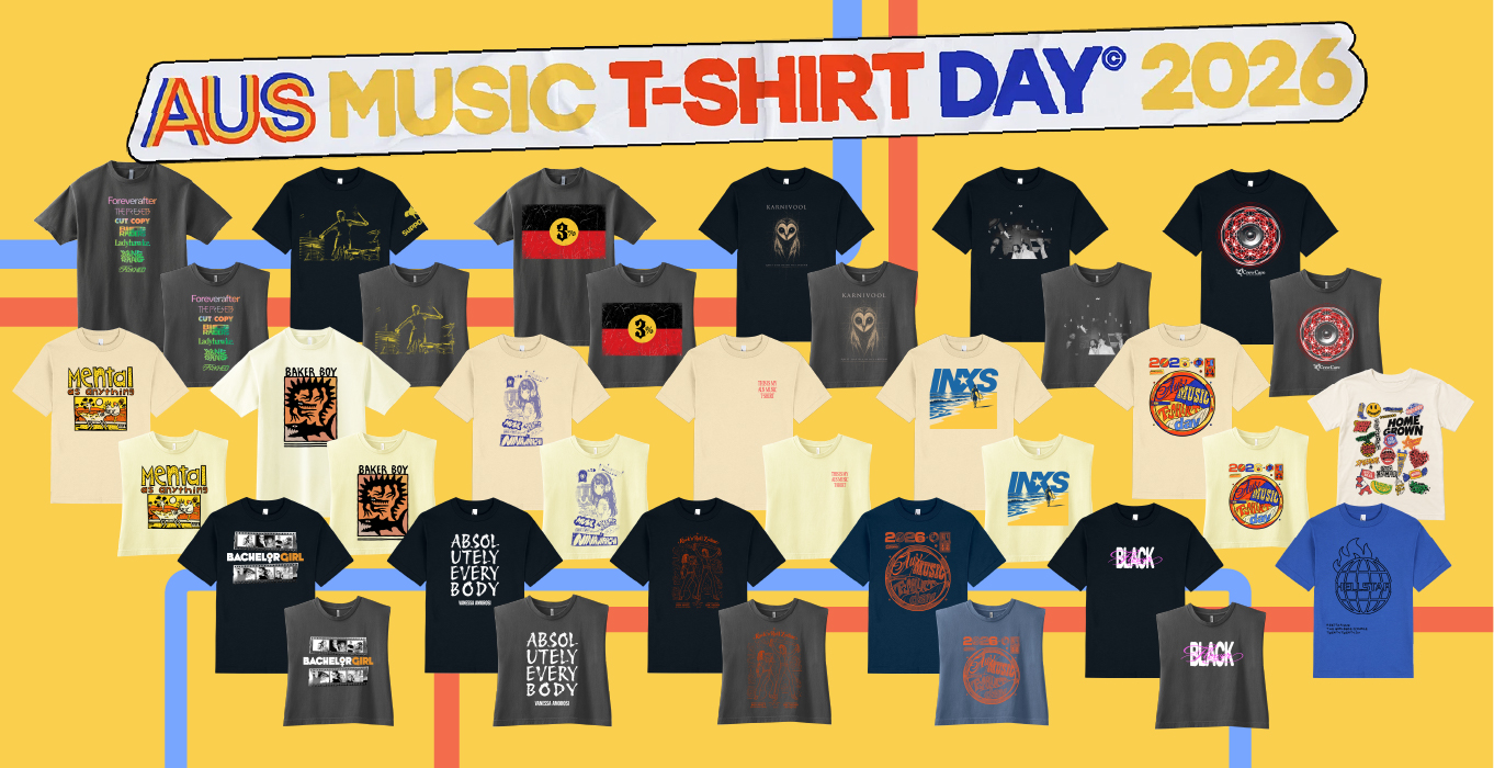 Ausmusic T-Shirt Day Support Act 2026
